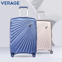 Verijie suitcase female 20-inch chassis sturdy and durable universal wheel 24-inch luggage male large-capacity ultra-light