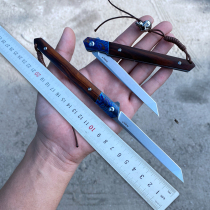 Origin high-end M390 knife outdoor high hardness powder steel folding knife imported steel outdoor survival military folding pencil knife