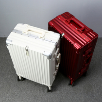 Luggage 24 inch male and female student trend suitcase 20 inch red wedding box boarding case trolley case large capacity