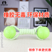 Dog toys bite-resistant golden hair Teddy puppy molars dog toys ball hand throwing toys puppy training pet supplies