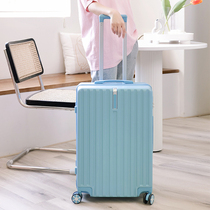 Aluminum frame trolley case zipper 20 net red suitcase suitcase College student leather box password 26 inch male 24 female 28