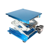 Manual stainless steel alumina lifting platform small durable mobile portable elevator platform laboratory household