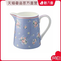 GREENGATE Danish tea set Nordic style ceramic flower arrangement vase Afternoon Tea Teapot utility pot 0 5L