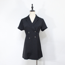 VERO OL MODA2020春夏新款双排扣通勤气质西装领连体裤 320278517