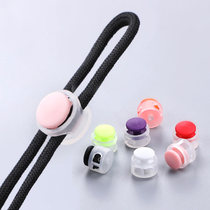 Translucent umbrella rope bracelet adjustment buckle bracelet set rope buckle wear rope buckle pig nose buckle tightening rope buckle milk tea hand buckle
