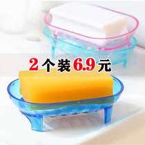 Large soap box drain rack toilet student dormitory bathroom creative soap box laundry soap storage rack