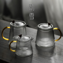 Glass teapot large capacity Office bubble teapot with filter tea cooker Japanese tea water separation heat-resistant kettle