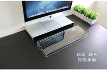 Upgrade thickened acrylic transparent wireless keyboard mouse dust cover Computer DIY accessories Notebook mouse cover