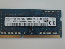 Hynix modern 4G 1RX8 PC3L-12800S 1600 notebook memory HMT451S6DFR8A-PB