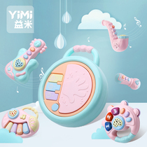 Yimi baby hand clapping drum Clapping drum Musical instrument Baby early education puzzle music toy 6-12 months 0-1 years old