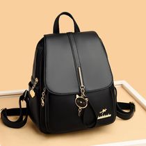 Special counter genuine leather cowhide backpack women 2022 new fashion all-match womens backpack large-capacity travel bag trend