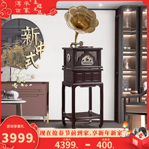 Inheritance family phonograph Chinese style new Chinese home living room retro old-fashioned audio nostalgic vinyl record machine