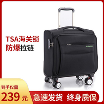 Luggage men sturdy durable trolley case Oxford cloth universal wheel password suitcase female suitcase 28 inch boarding case
