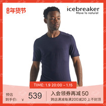 icebreaker 100% merino wool men 200 Oasis short sleeve base shirt