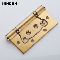 Eagle shield stainless steel primary-secondary hinge door loose leaf flat door fitting door hinge wooden door window small hinge 4 inches