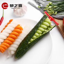 Kitchen creative spiral cutter magic Screw roll cucumber twist cutter fruit and vegetable spiral shaper Planer carving