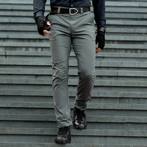Eagle claw action cordura tactical pants mens summer thin outdoor stretch pants quick-drying air-permeable straight pants