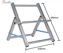 Folding weighted optical fiber construction artifact network cable cable fiber pay-off rack pay-off reel reel spool rack
