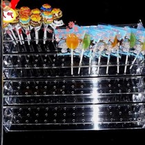 Lollipop display stand bracket sugar gourd rack shelf display cabinet selling sugar gourd dessert table sunflower