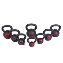 TTCZ home competitive kettlebell fitness exercise training equipment boys black paint cast iron lifting pot dumbbells