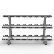 Constrong 8267 Triple Dumbbells Rack Gym Fitness Room Free Force Training Equipment Fitness Equipment