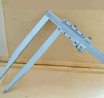 Shanghai extended claw vernier caliper high precision industrial grade 0-300-500-1000mm claw caliper long caliper
