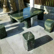 Stone table stone bench natural marble table and chair outdoor stone table outdoor courtyard home garden stone bench ornaments