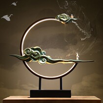 Zen reverse incense burner ornaments home interior creative office living room porch tea room desktop decoration aromatherapy stove
