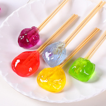 Stir music sugar sticky tooth sugar maltose children nostalgic snacks pure hand sticky tooth pond brushed sticky tooth tooth sugar dip tooth sugar