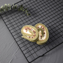 ins Korean Wrought iron grid simple photo pendulum photo props Baking cooling rack Cake egg tarts Bread cookies Pastry non-stick grid food photo photo background