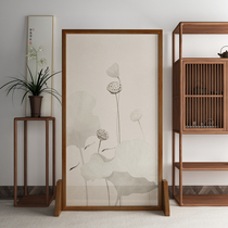 New Chinese style screen partition Simple modern living room Bedroom block home entrance door decoration Small apartment block screen