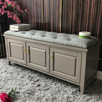 Jane Beauty Solid Wood Entrance Door Home Change Shoes Stool Style Shoes Cabinet Xuanguan Multifunction Storage Shoes Cabinet Stool Can Be Sat on the Shoe
