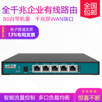 UTT / Aitai 518g multi WAN port all Gigabit enterprise router online behavior management AC controller flow control QoS authentication billing PPPoE authentication
