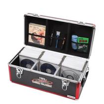 Seismic simple waterproof CD box CD bag Large capacity DVD disc K box storage Multi-function storage box monolithic