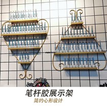 Net red nail art shelf display stand Simple ins wind nail polish rack Wall-mounted nail oil glue shelf shelf