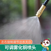Generation of household agricultural micro-spray atomization copper spray nozzle greenhouse spray cooling balcony garden automatic watering