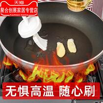 Baking barbecue brush Silicone oil brush with bottle Japanese kitchen high temperature resistant edible pancake barbecue pancakes oil bottle
