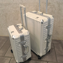 Beixi luggage aluminum frame 24 ultra-quiet universal wheel trolley box boarding box 20 inch small men and women travel box