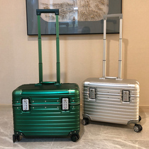 All-aluminum magnesium alloy trolley case universal wheel boarding luggage male small password suitcase female 22 inch 24 box
