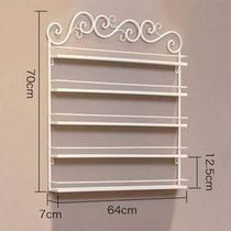 Nail cabinet Wall cabinet Wrought iron European nail polish shelf shelf display rack shelf Cosmetics wall shelf
