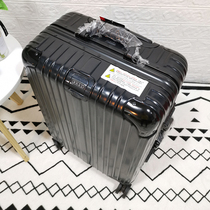 Export Japanese aluminum frame trolley luggage luggage mens universal wheel suitcase 26 trustee 24 inch password box female