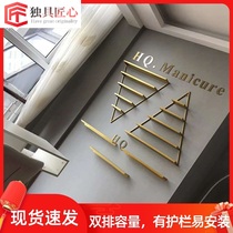 Nail polish display rack sample display rack nail polish display rack color plate display rack jewelry display rack upper wall Net