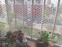 Balcony guardrail Wall household plastic closed anti-theft window protective net child safety net baffle balcony