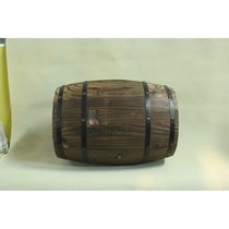 酒桶木制啤酒桶/酒吧装饰木质啤酒桶/摄影道具木桶/旅舍/40cm高