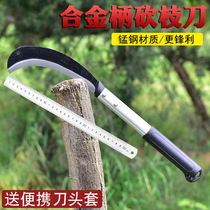 Household wood chopping knife agricultural outdoor wood cutting knife manganese steel lengthy opening knife grass cutting knife Cutlass scimitar hackerel with set