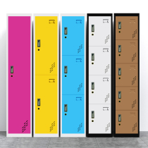 Color single door locker staff lockers home space-saving shoe cabinet storage cabinet water park storage cabinet