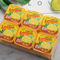 Hong Kong music flavor Lemon Jelly 145g lemon black tea jelly fruit drink Net Red children snacks summer heat
