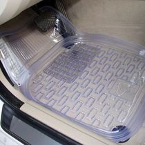 Car mats Universal easy-to-clean latex PVC surrounded car mats Waterproof non-slip transparent plastic rubber silicone
