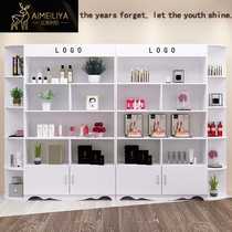 Cosmetics display cabinet Beauty salon product display cabinet Barber shop supermarket shelf skin care products nail display cabinet