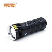 Open top night fishing light fishing light DL760S adjustable focal four light source black pit blue light fishing light
